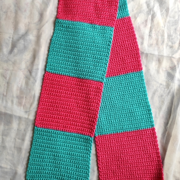 Handmade Striped Scarf - Picture 6 of 6